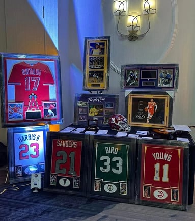 Silent Auction Display